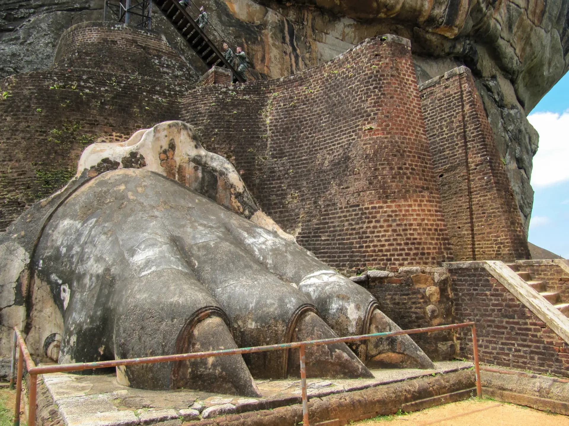 Sigiriya Rock Fortress Panorama
